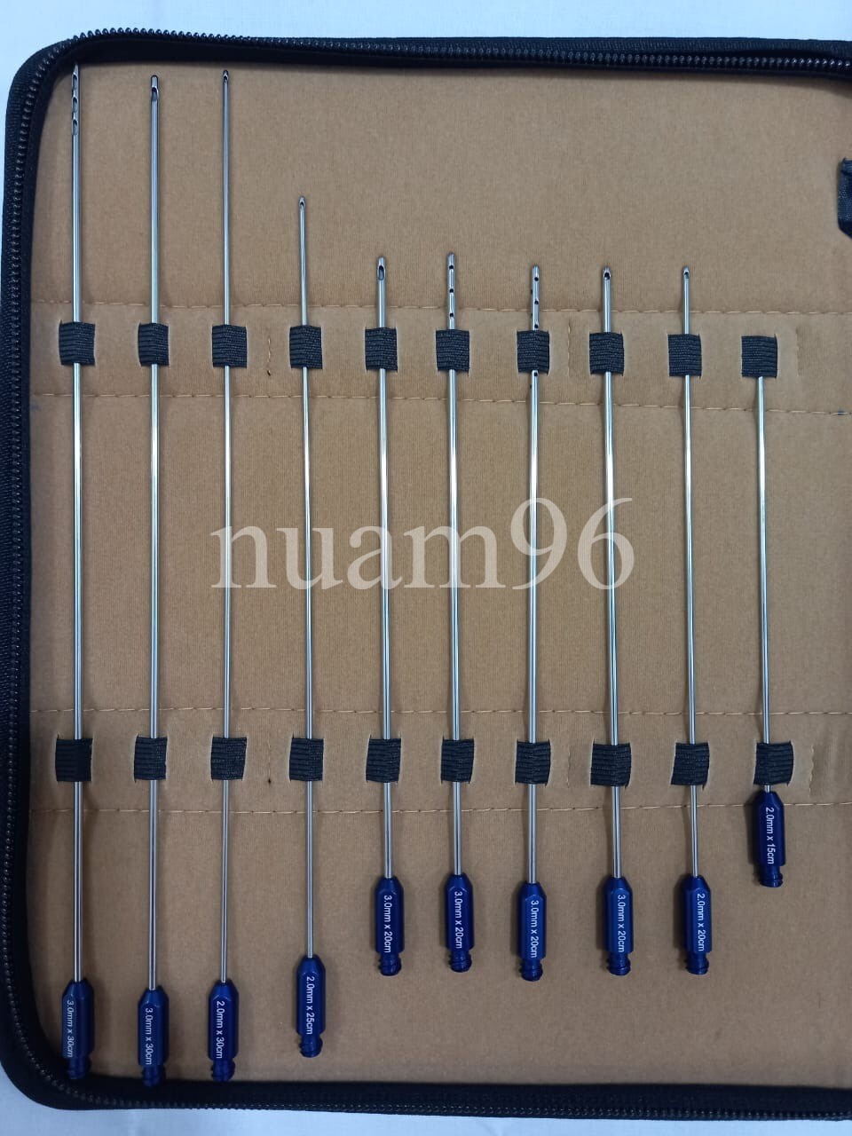 Full Body Liposuction Luer Lock Cannulas 24 Pcs Fat Grafting Plastic