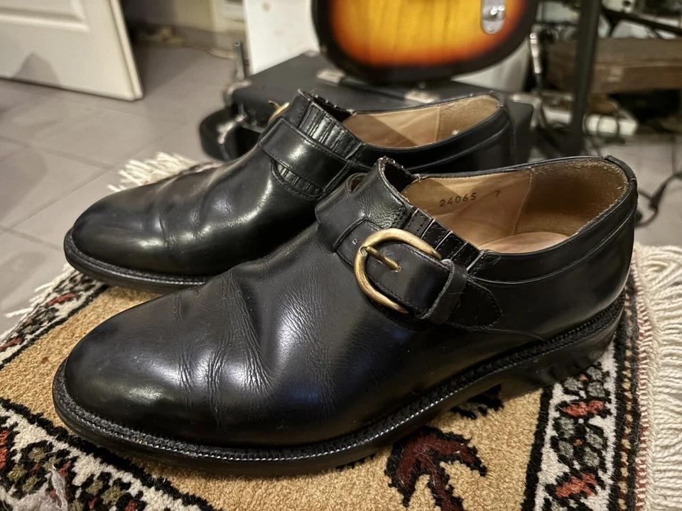 CHAUSSURE CHURCH'S A BOUCLE "WESTBURY" CUIR 41/42 - Photo 2/4