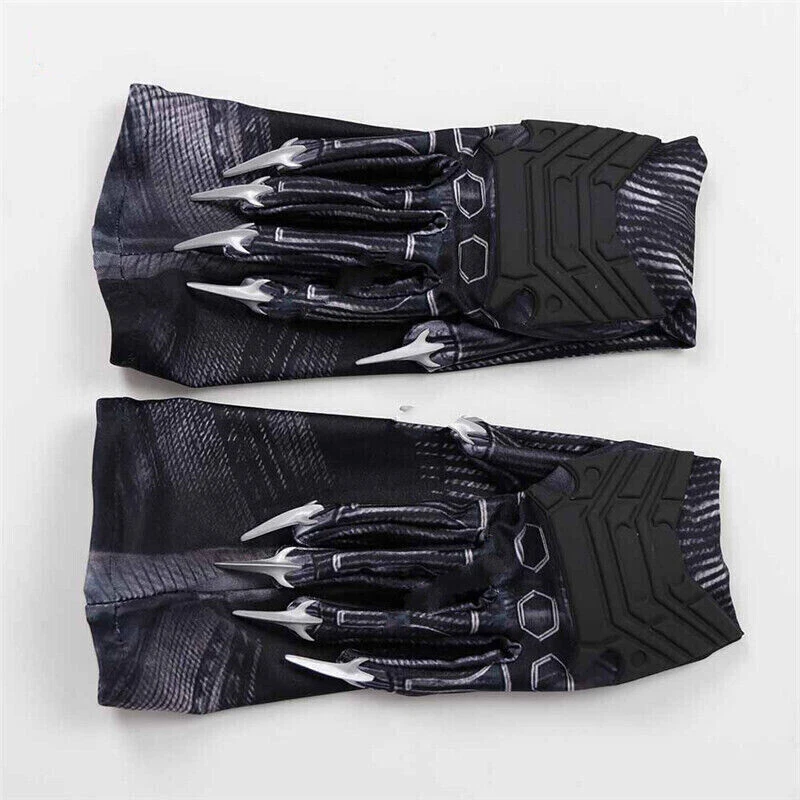 Black Panther Gloves Claws Cosplay Costume Props Adult/Kid Wearable Marvel 1PAIR - Image 4 of 4
