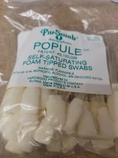 SELF-SATURATING FOAM TIPPED SWABS / DUSTLESS  / CLEANING SWABS / 10 Pcs (qzty)