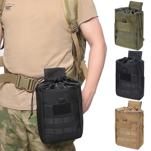 Tactical MOLLE Pouch Magazines Recovery Utility Bag Foldable Tool Mag Waist Pack - Picture 11 of 20