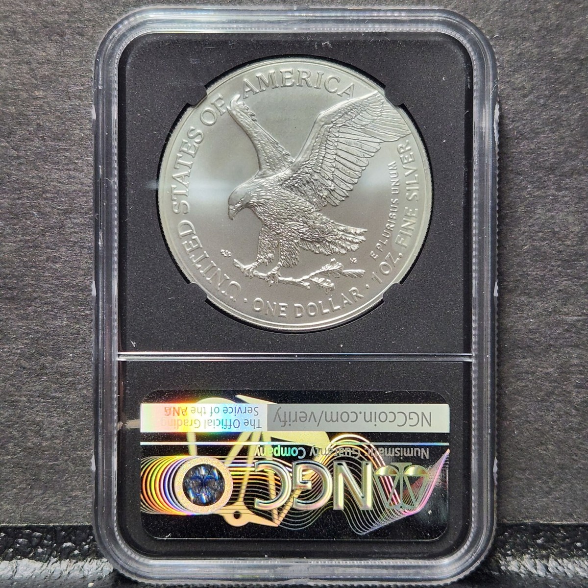 2021-W $1 Silver Eagle Early Release MS 70 NGC West Point