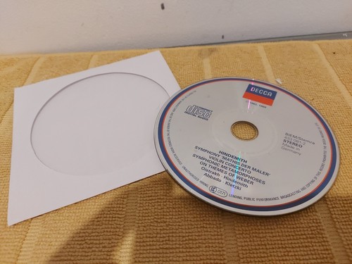 HINDEMITH MATHIS DER MALER/ VIOLIN CONCERTO / OISTRAKH / ABBADO DECCA 467442-2