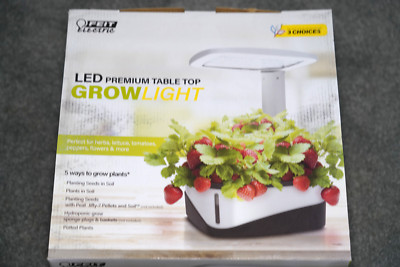 New! Feit 20'' 37-Watt Integrated Full Spectrum LED  Indoor Table Top Grow Light
