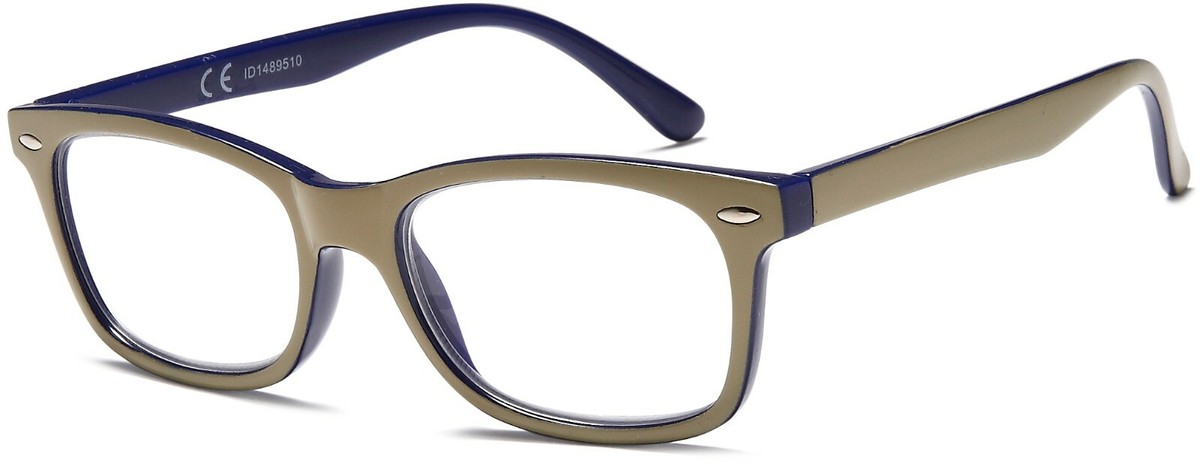 Occhiali Da Lettura Graduati Unisex Adulto, Con Custodia, Vintage, Multicolore
