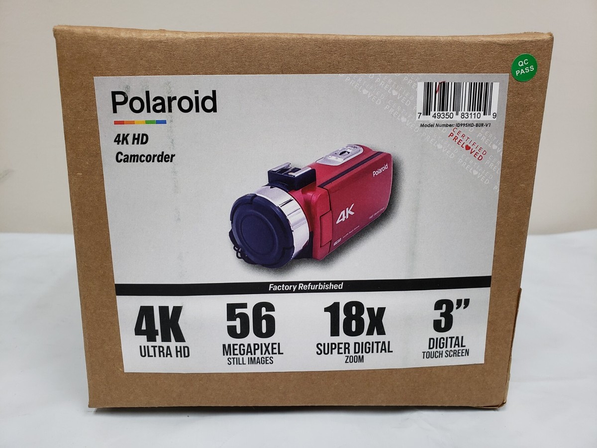 Polaroid 4k Digital Camcorder Sd Card Sale Online www.jkuat.ac.ke