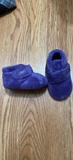Ugg Baby Bixbee Purple Boots Booties 02/03 Small 6 to 12 Months Machine Washable