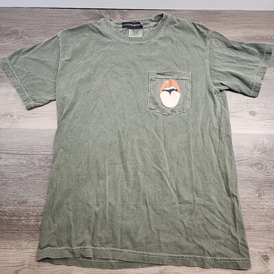 Lulu Simon Studio Size SMALL Sage Green Graphic Pocket Tee