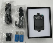 BOBLOV MINI BODY CAMERA FULL HD 1296P BODY MOUNTED CAMERA