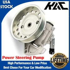Power Steering Pump w/ Pulley For 07-14 Volvo XC90 XC70 S80 XC60 Land Rover LR2