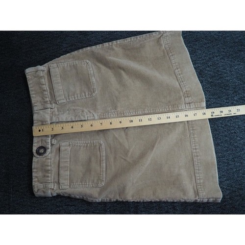 Sahalie Corduroy Skirt Womens Size 6 brown four pockets tan brown - Picture 5 of 7