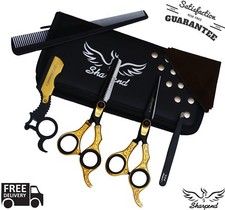 Professional Salon Hair Cutting Thinning Scissors Barber Shears Hairdressing Set