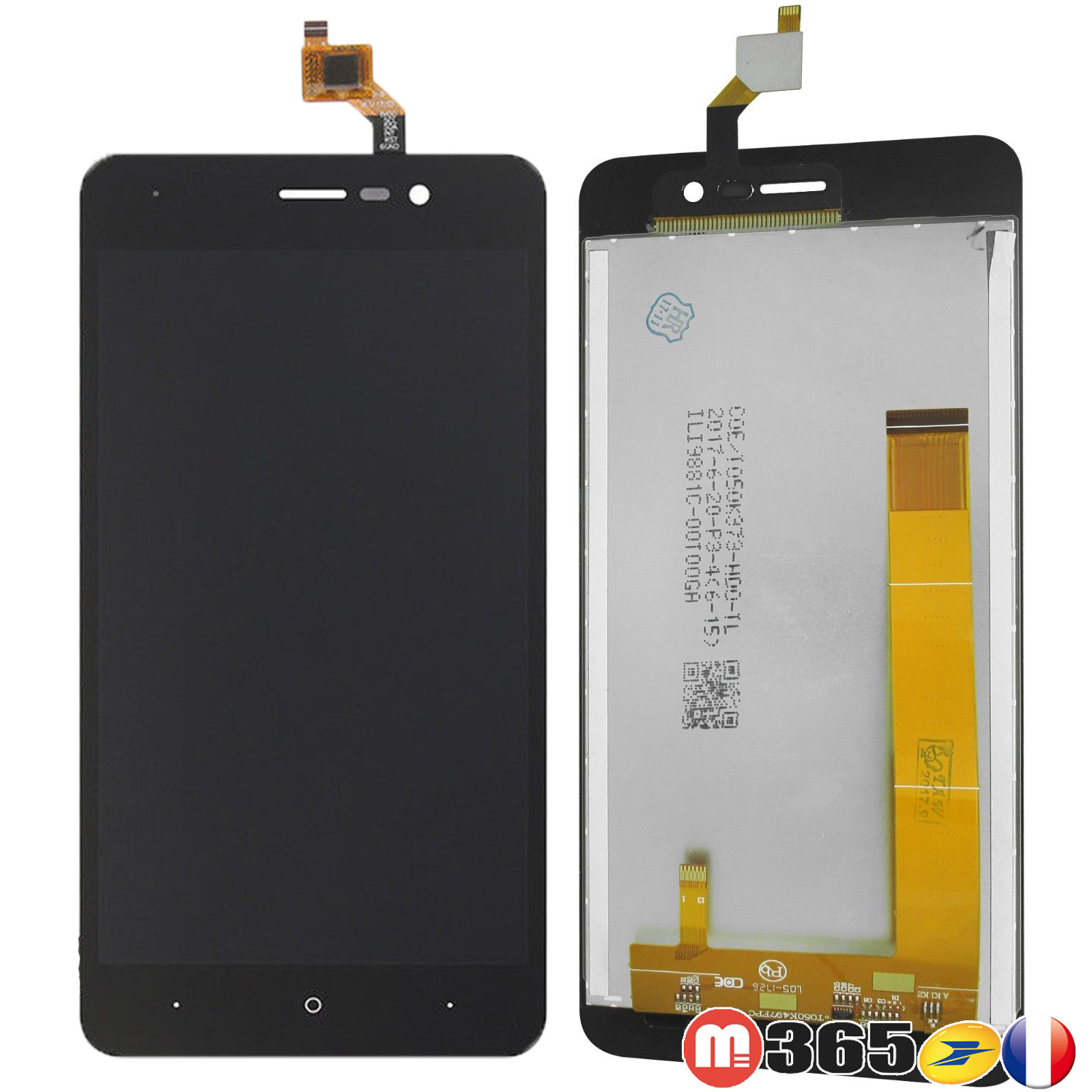 Vitre tactile Wiko Lenny 4 et écran LCD complet pour une réactivité tactile fluide