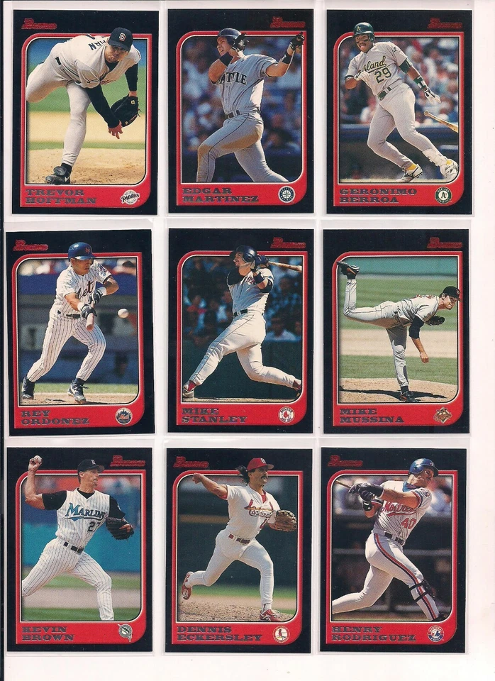 1997 Bowman Baseball Trading Cards  / Choose / Pick From List  #s 1 - 225 / mb40 - Image 4 of 4
