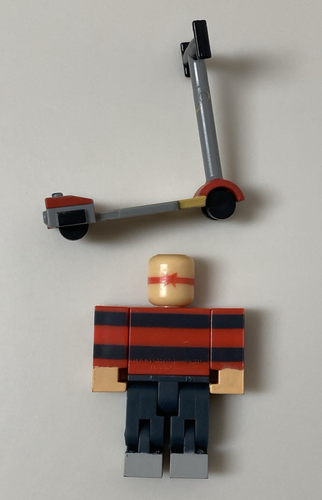 Roblox Figure Robot Mega + Scooter Jazzwares Series 3 Masters of Roblox No Code - Picture 3 of 9