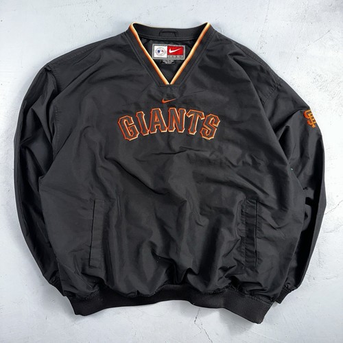 Vintage Nike San Francisco Giants MLB Baseball Windbreaker Jacket Mens 2XL