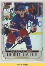 2022-23 Upper Deck Series 1 Debut Dates Gold Nils Lundkvist #DD-4 READ kr0