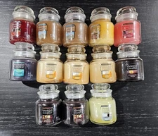 Yankee Jar Candle 3.7 oz . New & Retired Scents. Variety. FREE S/H. 20% off 2