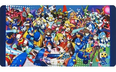14+ Rockman X DiVE Brokkoli Gummi Spielmatte 11,8 x 22,8 Zoll Kartenspiel...