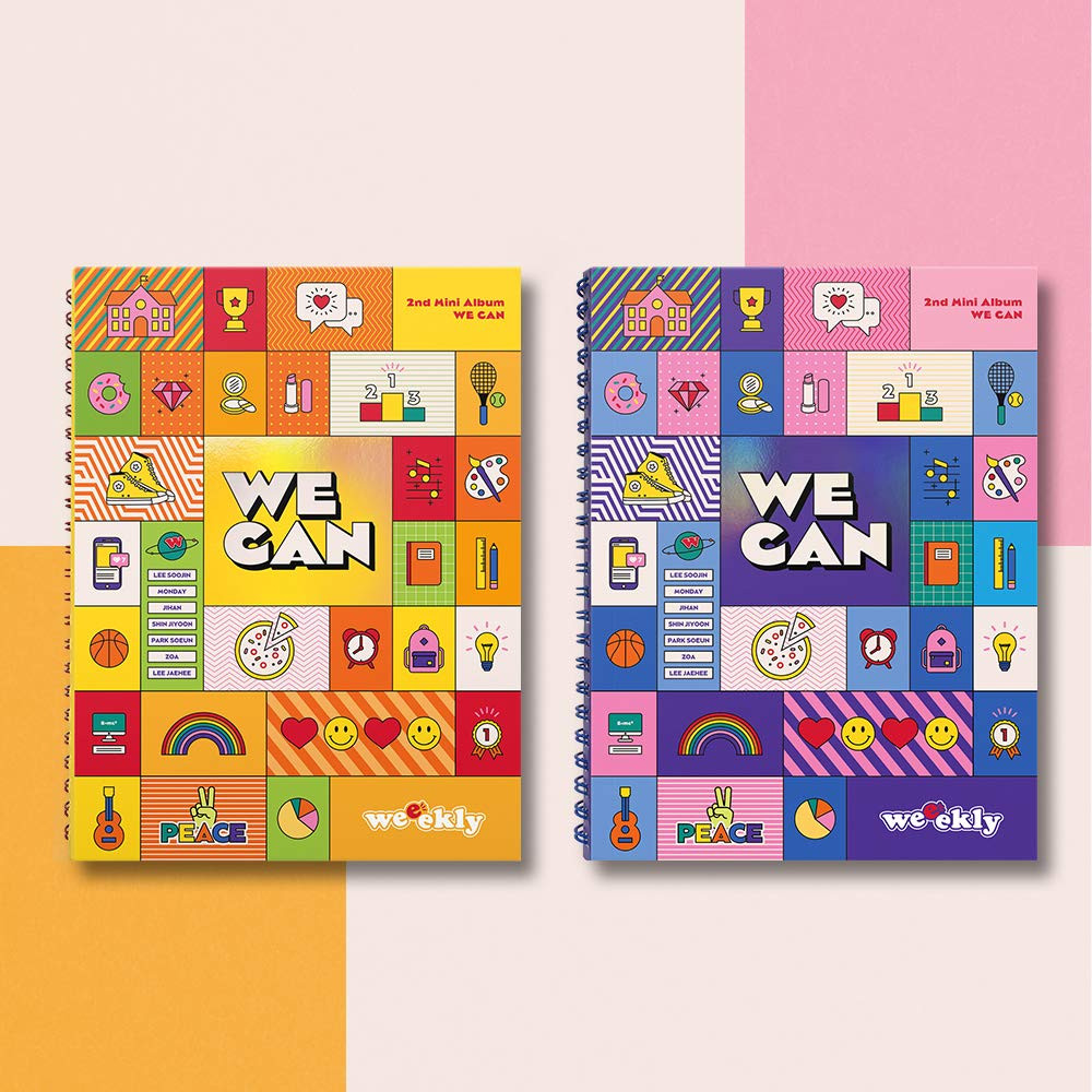 WEEEKLY We Can Random Cover incl. 92pg Booklet, Photocard, Message Card,Sti (CD)