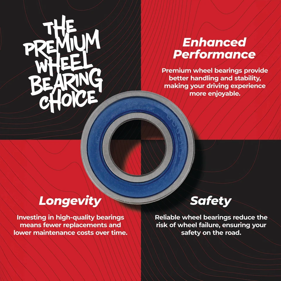 Wheel Bearing Kit Front For Gas-Gas Halley 2T 125 EH 2T 125 SM 2009; 25-1135 Foto 4 de 4