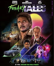 FREAKY TALES Blu-ray/DVD/Digital, Holographic Slipcover Pedro Pascal NEW SEALED