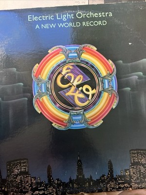 Electric Light Orchestra ELO Vinyl LP  A New World Record''  UA-LA679