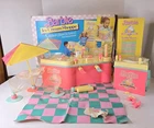 VINTAGE 1987 Mattel Barbie Ice Cream Shoppe Playset 95% Complete Great Condition