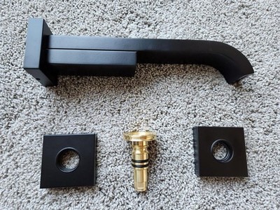 Brizo T70480-BLLHP Siderna 2- Handle Mount Tub Filler Less Handles Matte Black