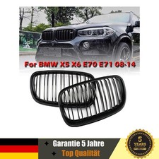 Kühlergrill Nieren Grill Für BMW X5 E70 2007-2013 ABS-Kunststoff Paar Satz L+R