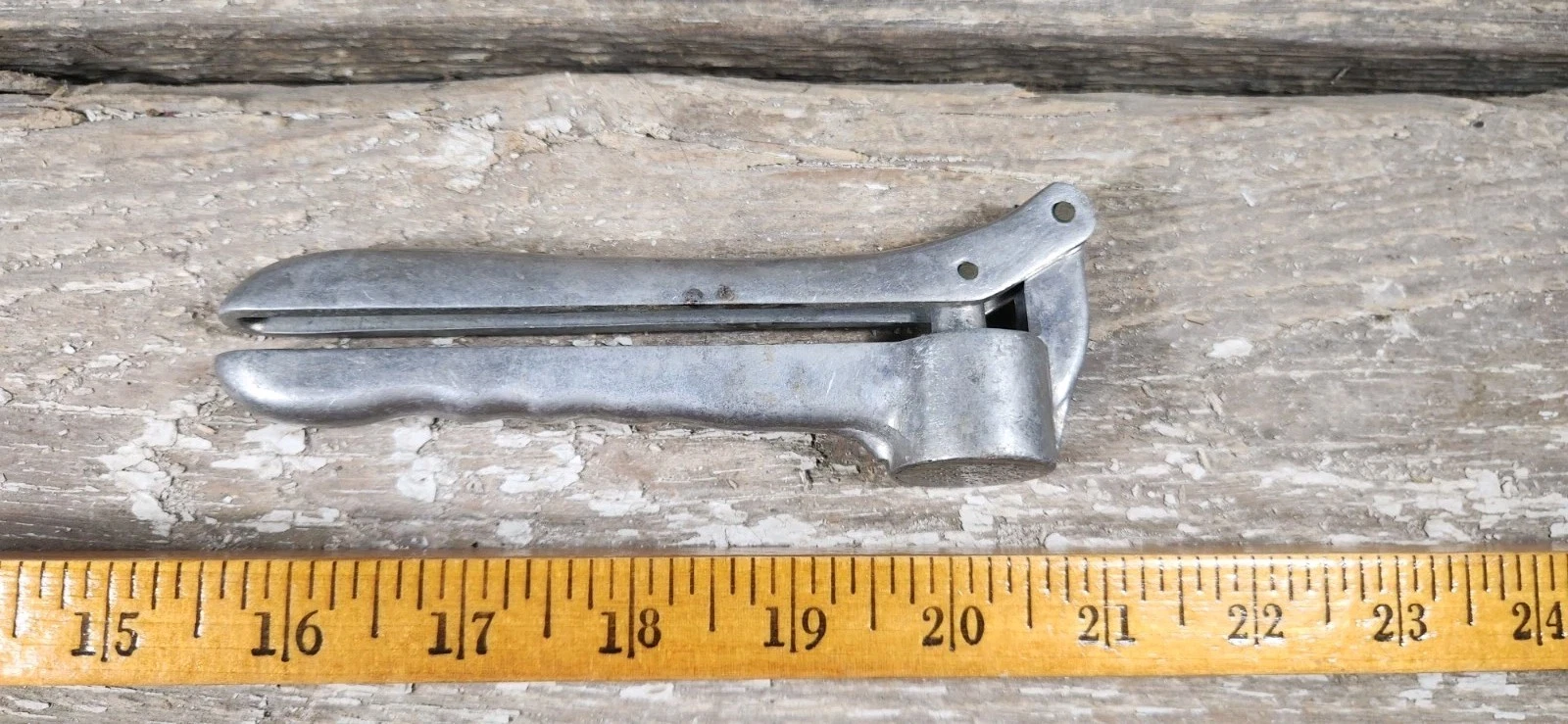 Vintage Garlic Crusher Brevin garlic press Made In Italy