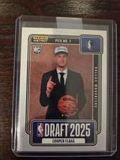 Cooper Flagg 2025-26 Panini Instant #NBADN-1 NBA Draft Night Rookie Card RC QTY