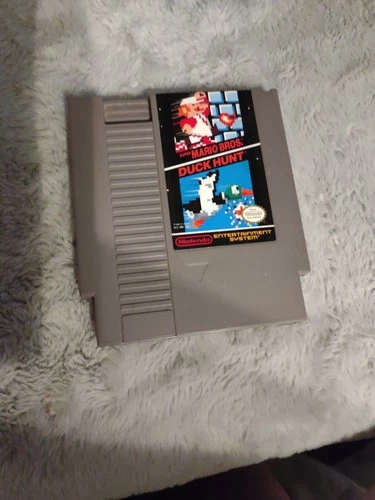 Super Mario Bros./Duck Hunt Game (Nintendo Entertainment System, 1985) Vintage