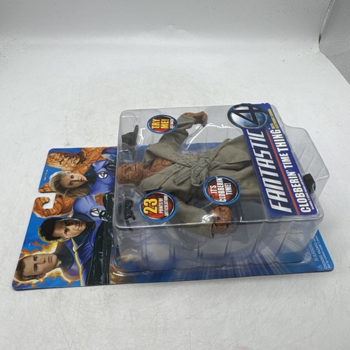 Fantastic 4 Clobberin' Time Thing action figure 2005 Toy Biz unopened/new in box - Picture 6 of 7