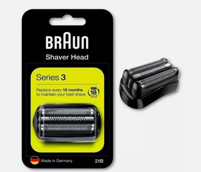 ACCESSORI PER RASOI 21B Braun Series 3 Originale testina di ricambio testina di rasatura
