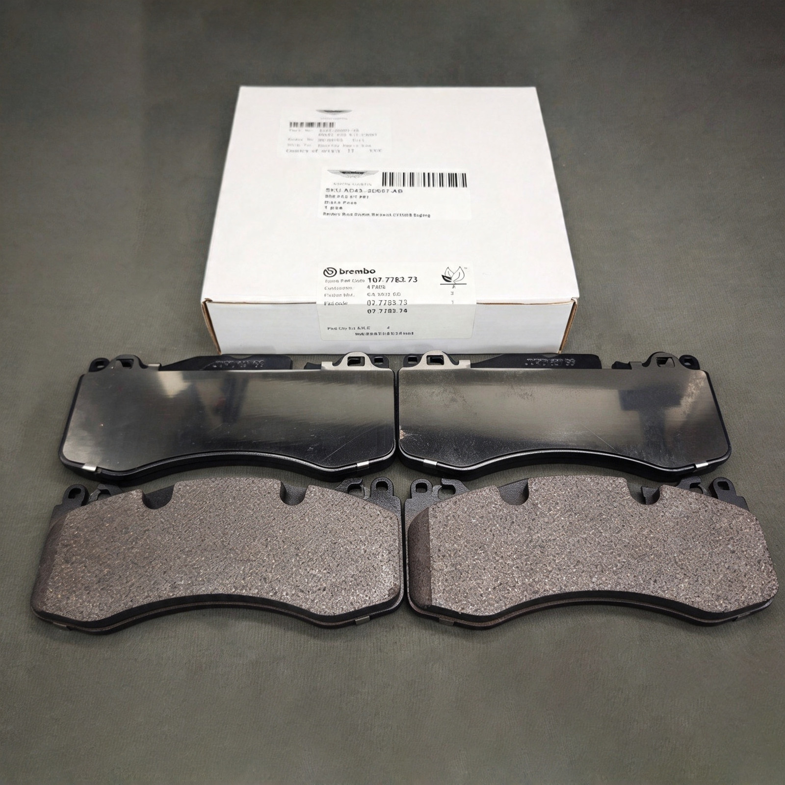 Aston Martin Rapide 2010 Front Brake pad wear sensors Set P/N AD432C562AB