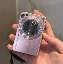SONY Cyber-shot DSC-W120 7.2MP 4x Optical Zoom Compact Digital Camera Pink Color