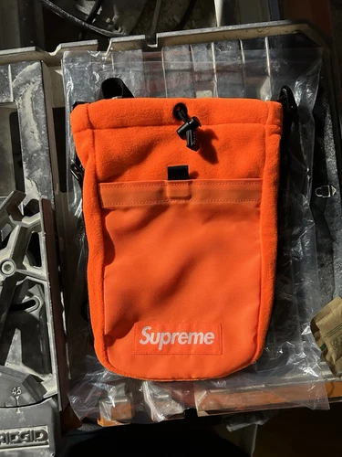 Sac à bandoulière SUPREME x polartec Orange
