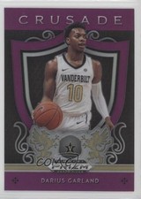 2019-20 Panini Prizm Draft Picks Crusade Purple Prizm Darius Garland #23 1b8