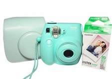 Fujifilm Instax Mini 8 Instant Film Camera seafood green Tested 1 Packs Of Film