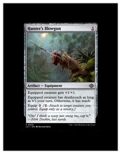 Hunter's Blowgun 255 Common The Lost Caverns of Ixalan Magic: The Gathering NM