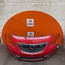 Vauxhall Meriva B  Bumper Front And Grills Flame Red Z547 Pre Facelift 2010-13