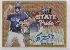 2021 Leaf Metal Draft State Pride Gold Wave 1/1 Chase Petty #SP-CP1 Auto 15ij