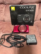 Nikon COOLPIX S9300 Digital Camera 16MP Wi-Fi Good Condition Used Japan