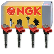 4 pc NGK 48728 U5014 Ignition Coils for ZSE032 UF529 UF-529 IGC1009 IGC1007 fw