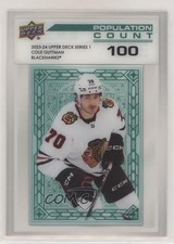 2023-24 Upper Deck Series 1 Population Count 100 /100 Cole Guttman #PC-3 0na9