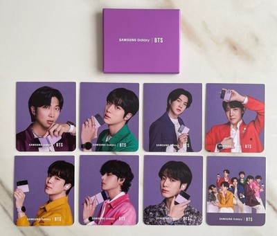BTS x Samsung Galaxy Z Flip 4 Photocards