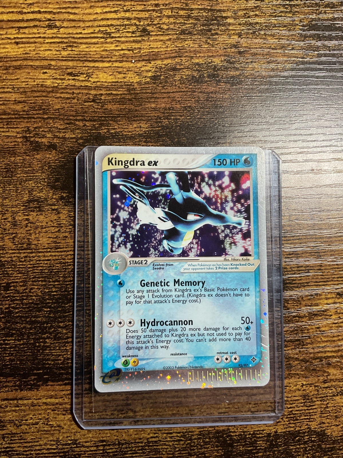 Pokémon TCG - Kingdra EX - EX Dragon 92/97 - Holo - MP