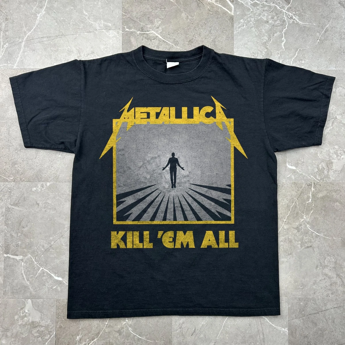 Metallica Kill 'Em all Uomo T-Shirt Bianco Regular