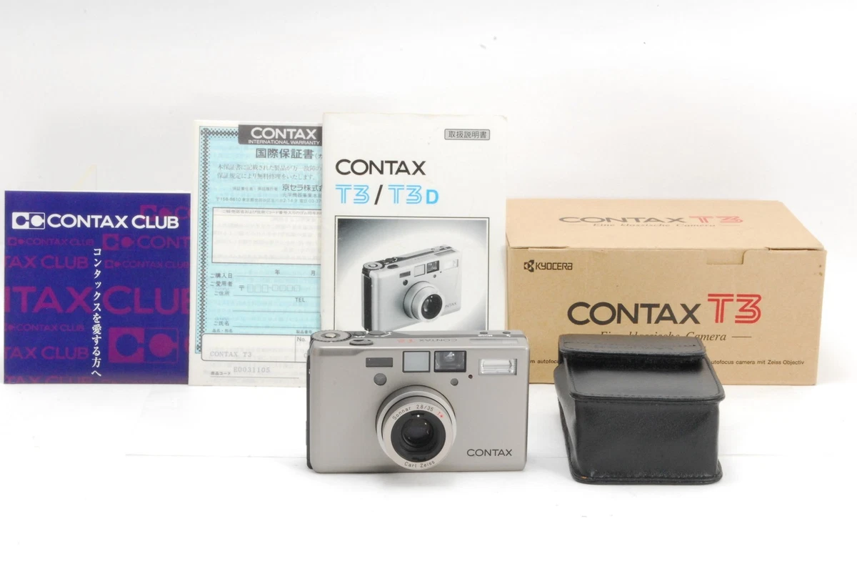 Contax T3 Box Film Cameras for sale | eBay